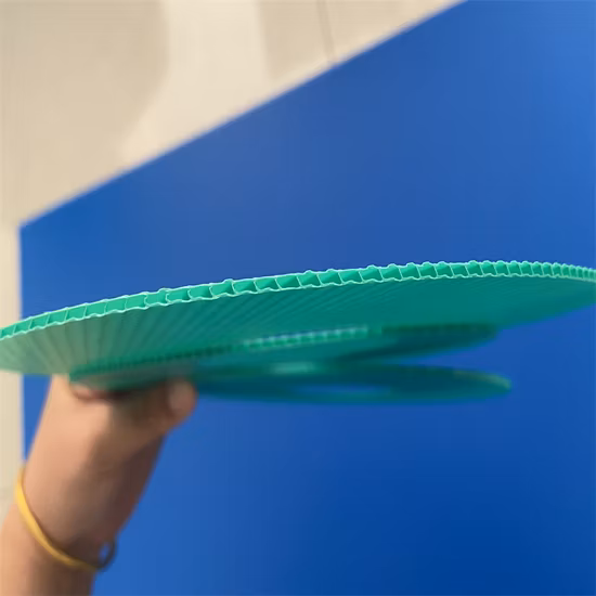 Customized Manufacturing Factory Recycleable Reused Waterproof Corona Printing White Black Colour Polypropylene PP Coroplast Corrugated Plastic Hollow Sheet